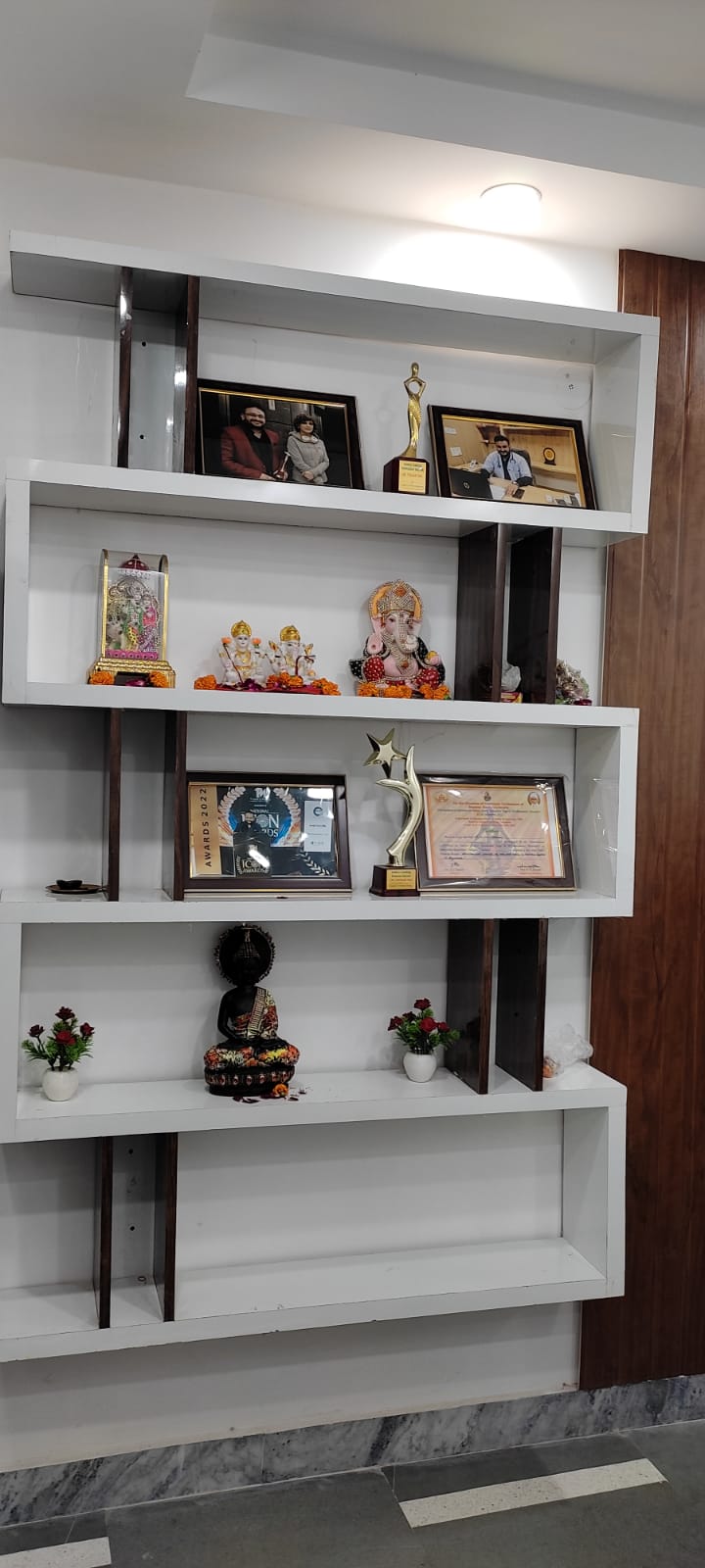 Wintry Mountain Landscape