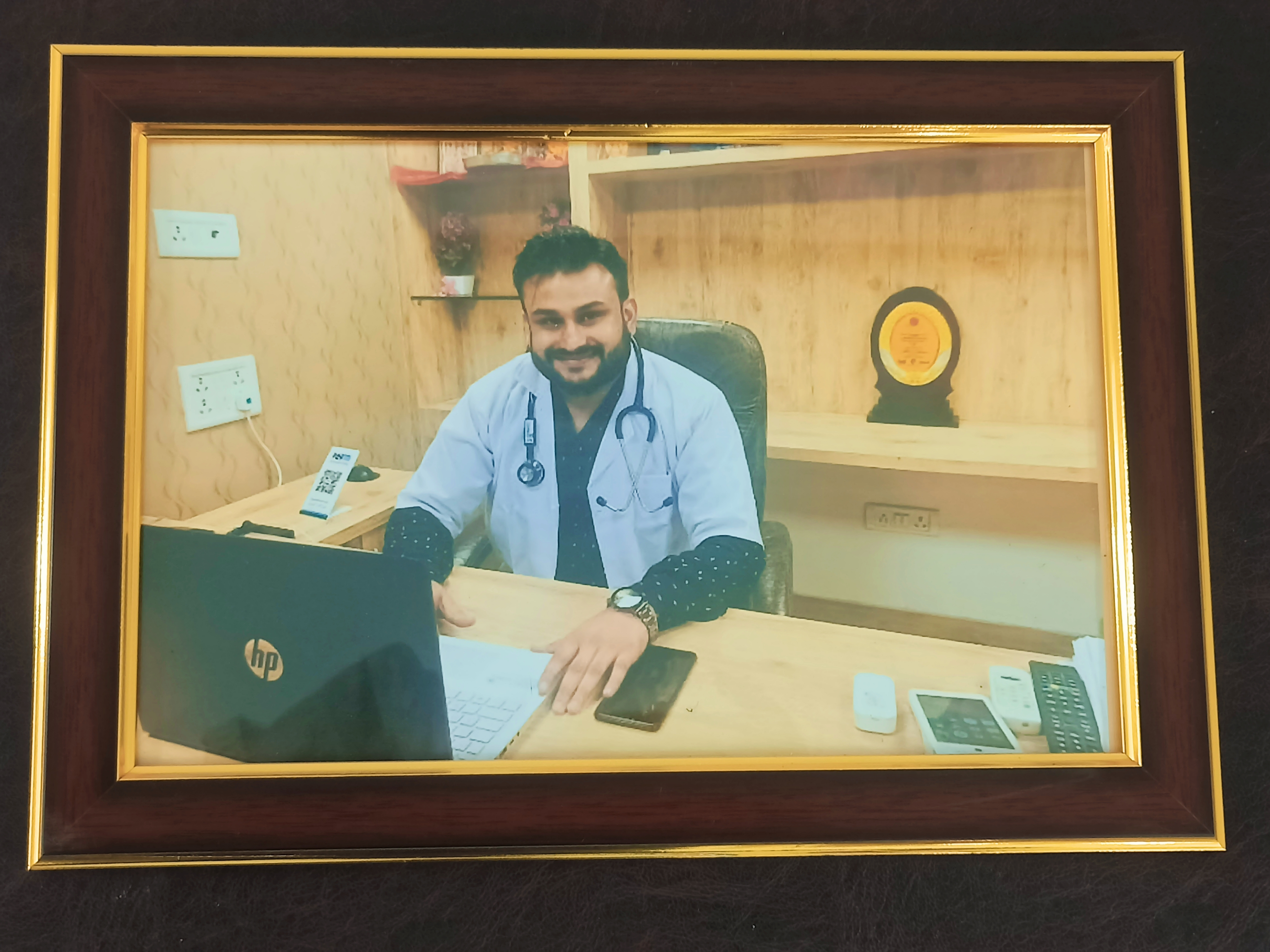 Wintry Mountain Landscape